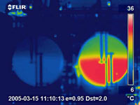 Thermal Imaging on Mechanical equipment