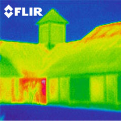 Thermal Image of an elderly property